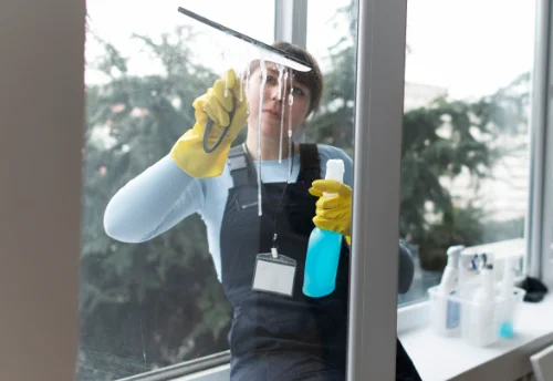 Nettoyage de vitres intérieures et extérieures à Démuin